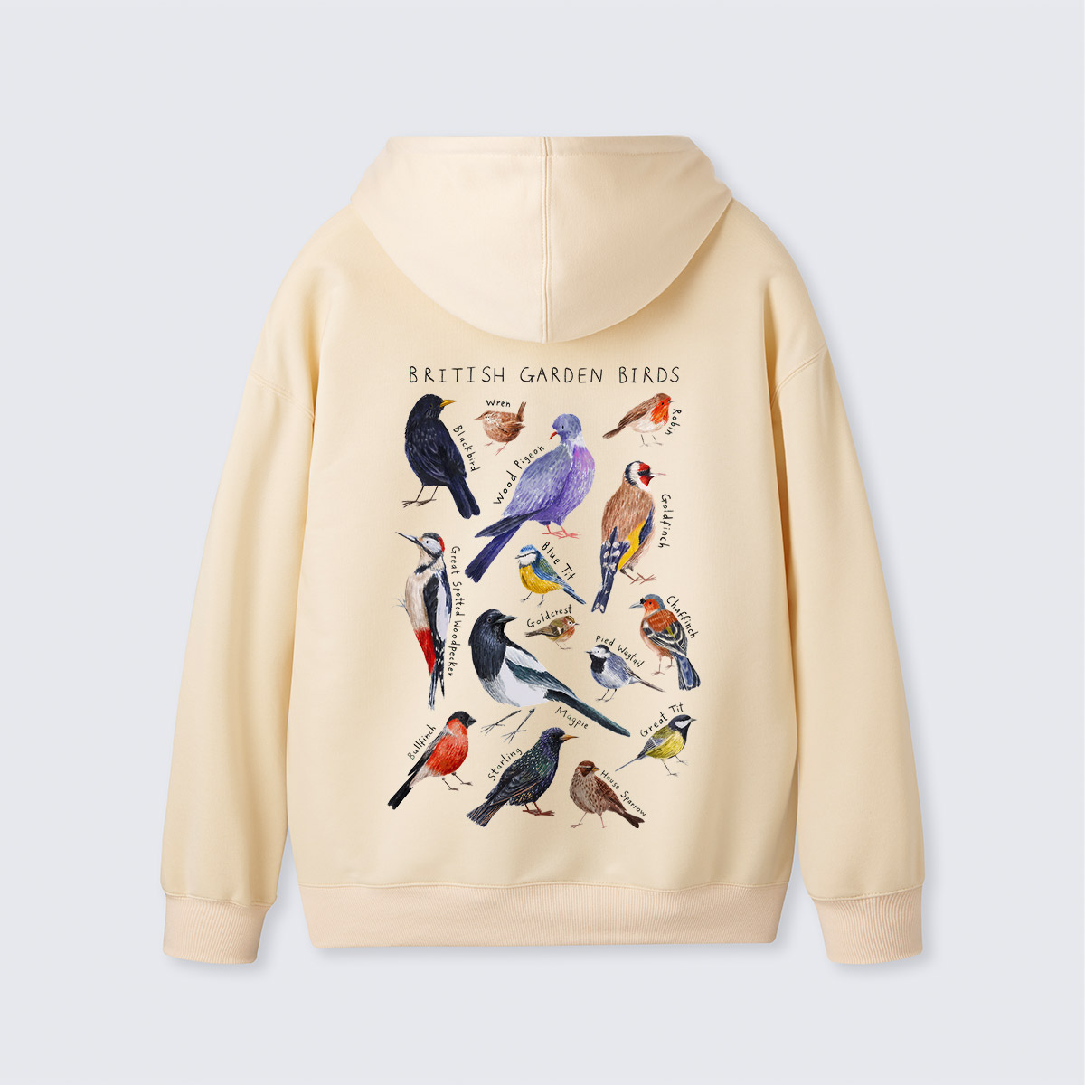 Botanical Garden Birds Wildlife Birdwatching Hoodie