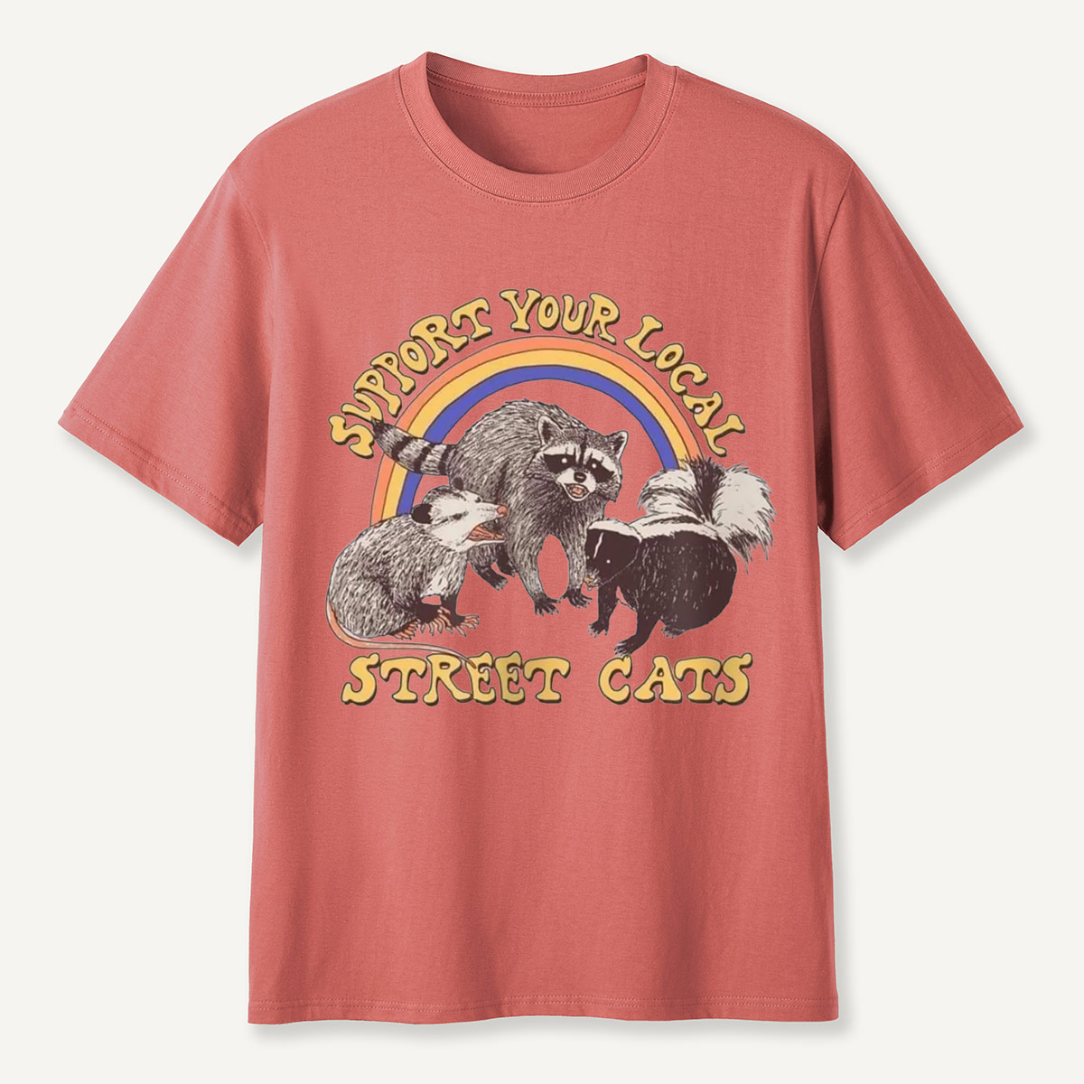 Support Your Local Street Cats Trash Bandits T-Shirt