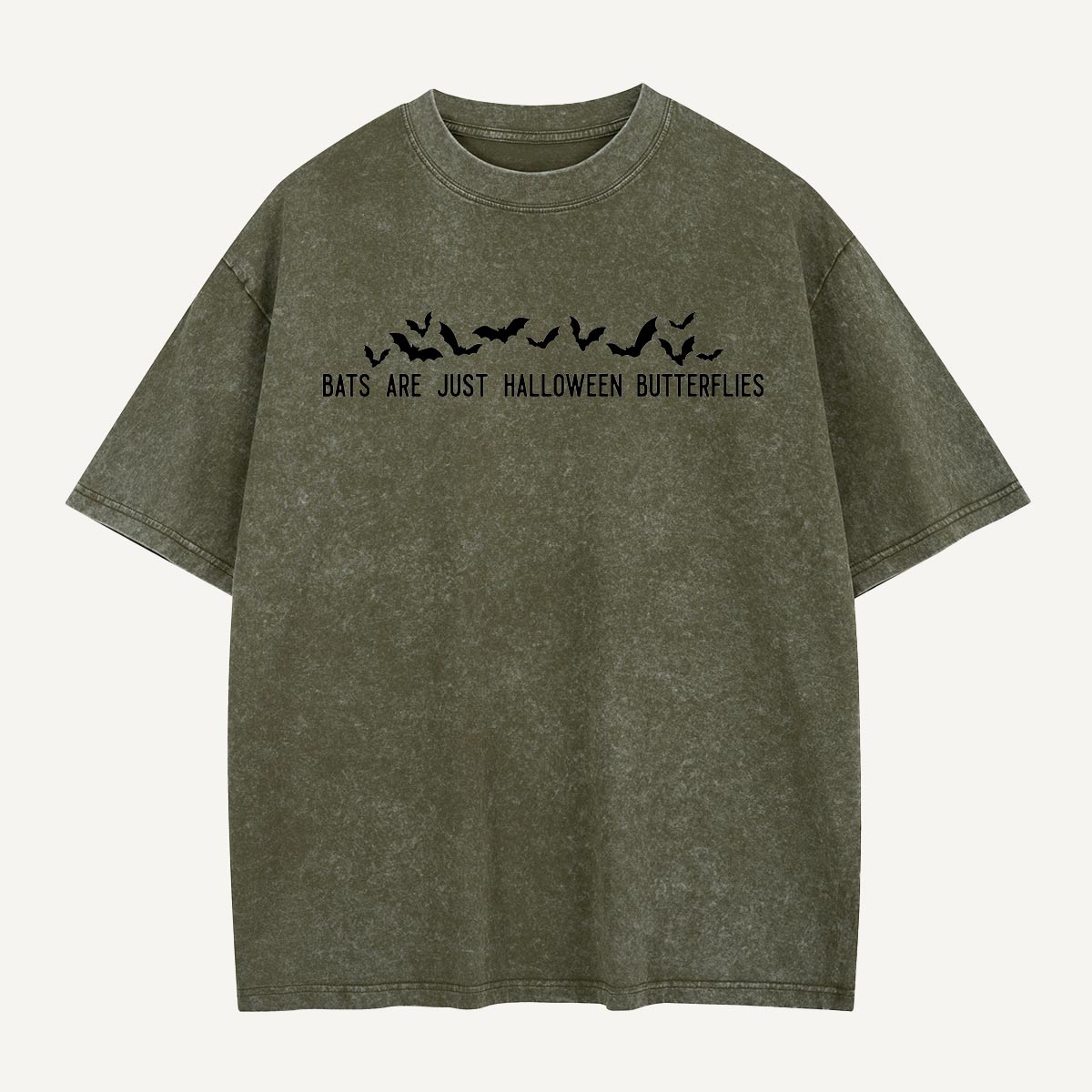 Halloween Butterflies, Apparently Washed T-Shirt