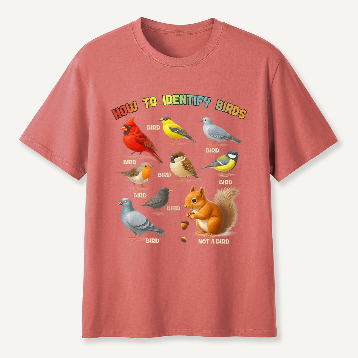 How to Identify Birds T-Shirt