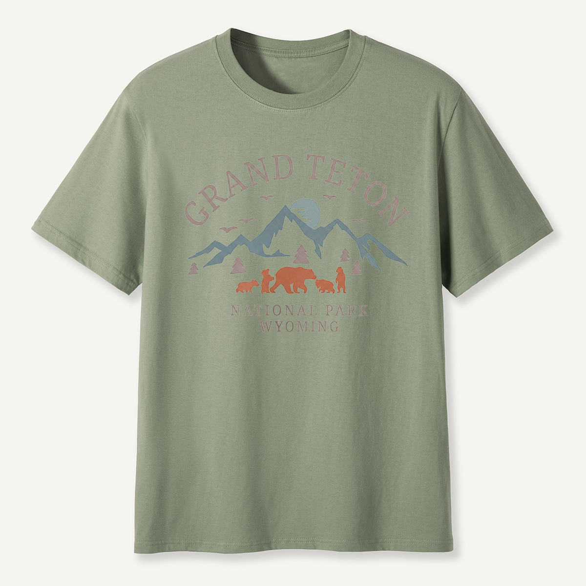 Grand Te ton National Park Wildlife Scene T-Shirt