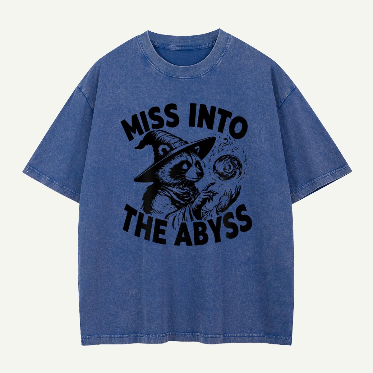 Roses Caught in the Web Washed T-Shirt