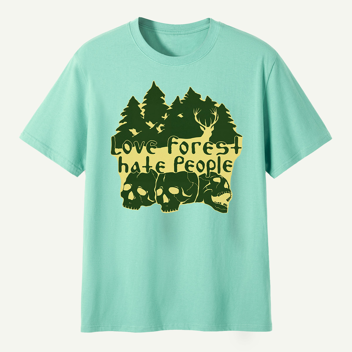 Love Forest Hate People T-Shirt