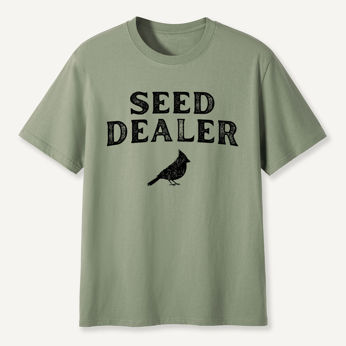 Seed Dealer Funny Backyard Bird T-Shirt