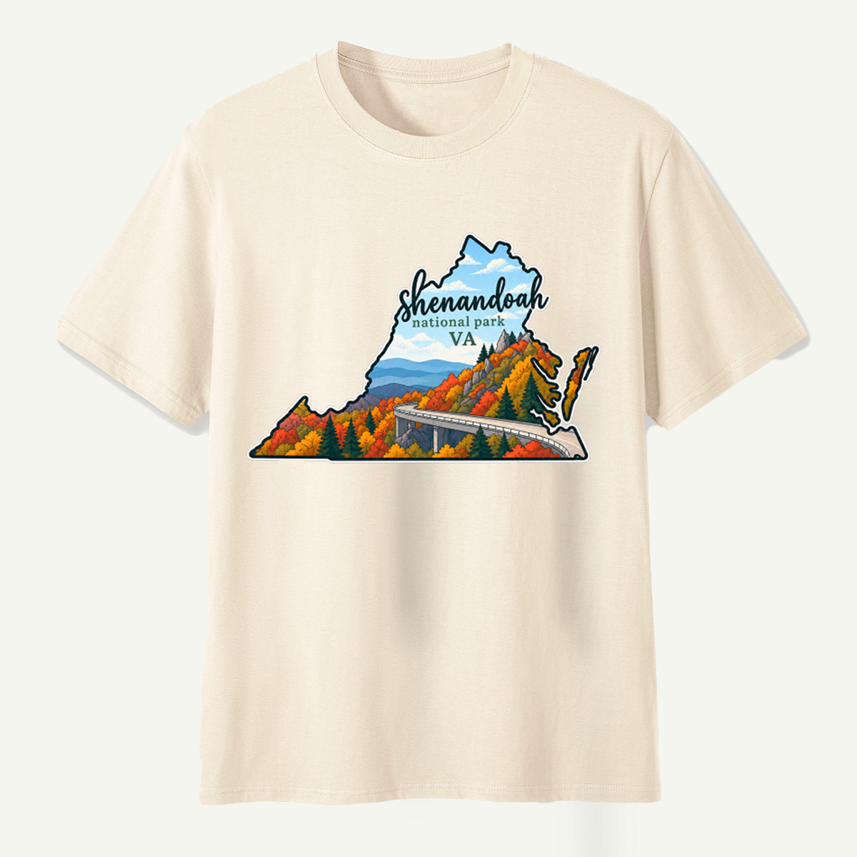 Shenandoah National Park Virginia Autumn Blue Ridge Parkway T-Shirt
