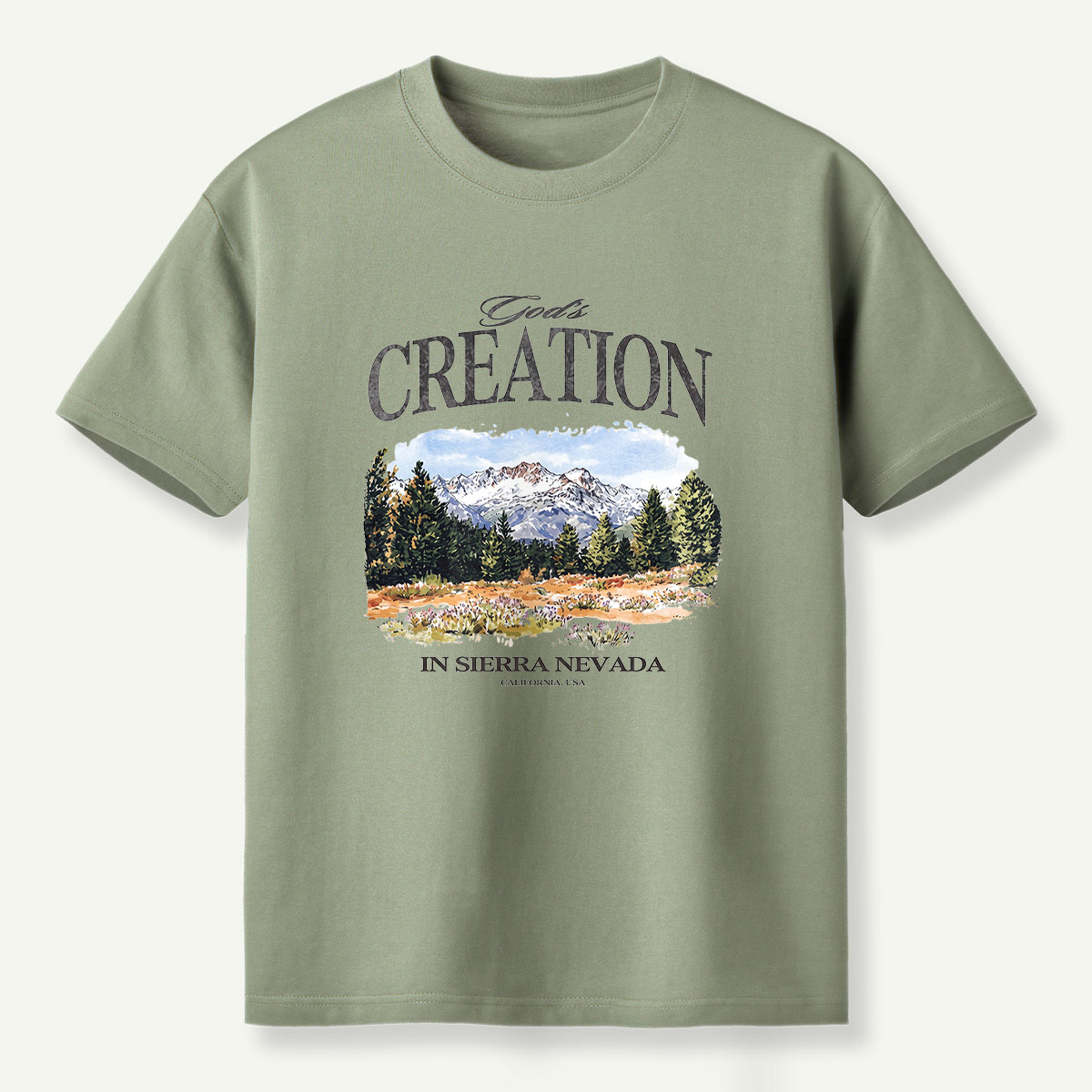 Recreation In Natural Wildlands Mountain Meadow T-Shirt