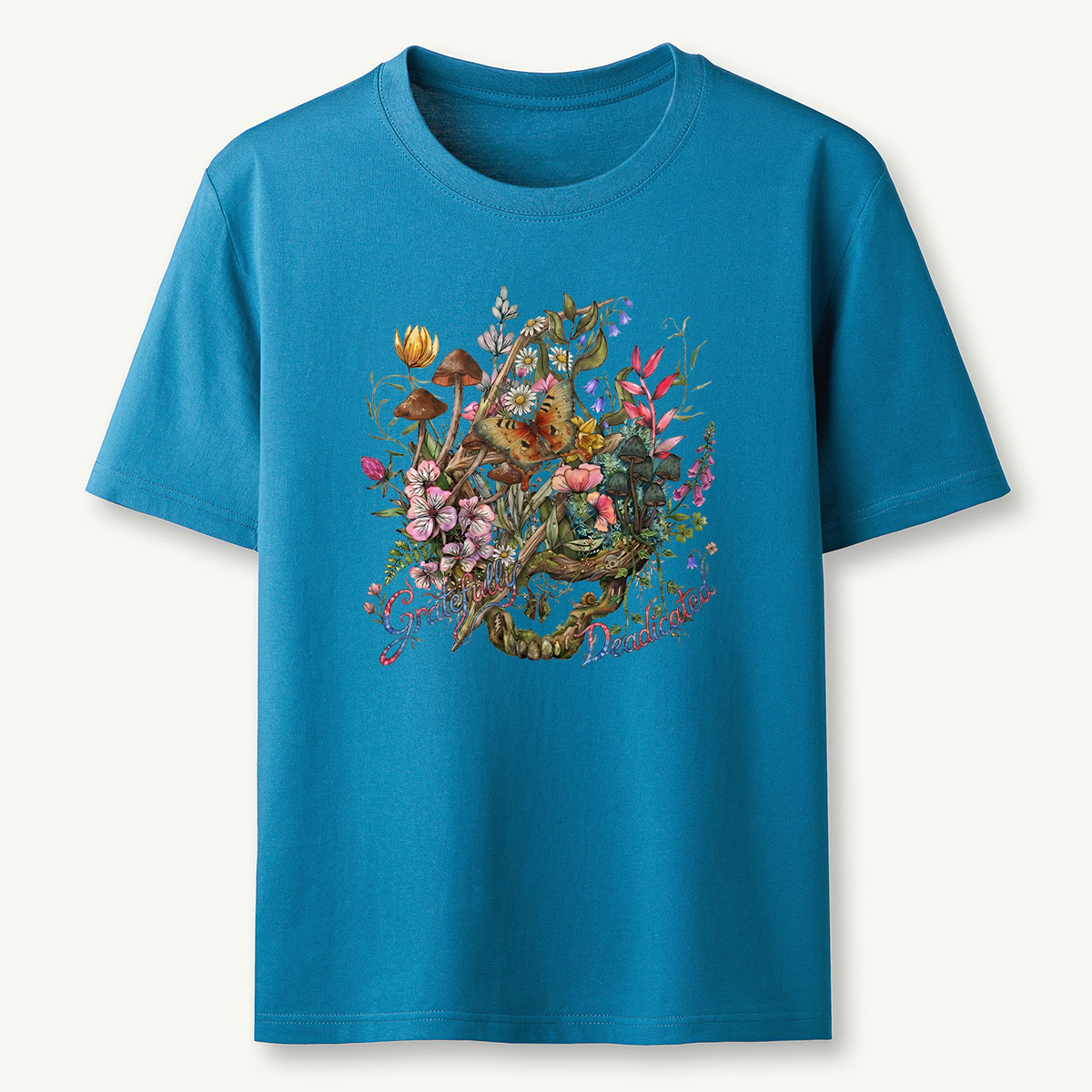 Nature Retro Psychedelic Music T-Shirt