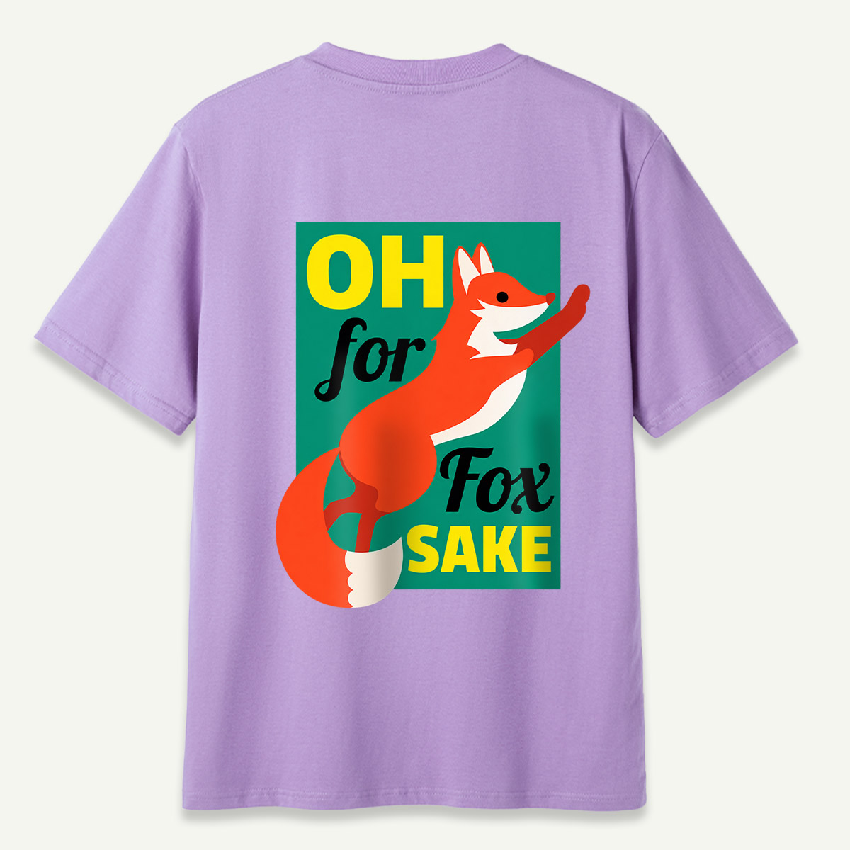 Oh For Fox Sake Retro Fox Quote T-Shirt
