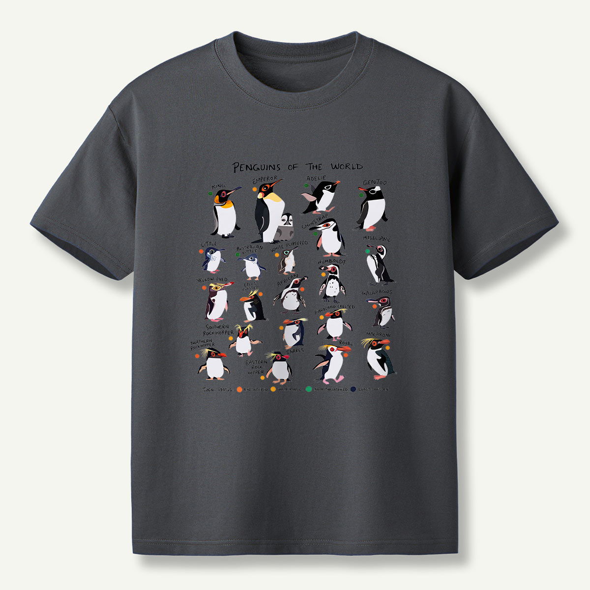 Penguins Of The World Guide T-Shirt