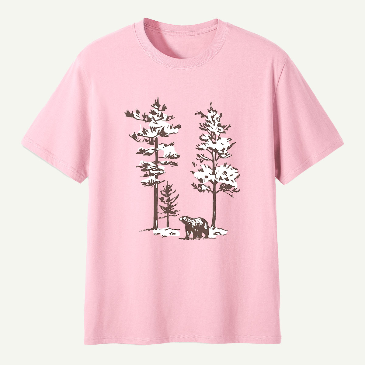 Moose Among The Pine Trees T-Shirt