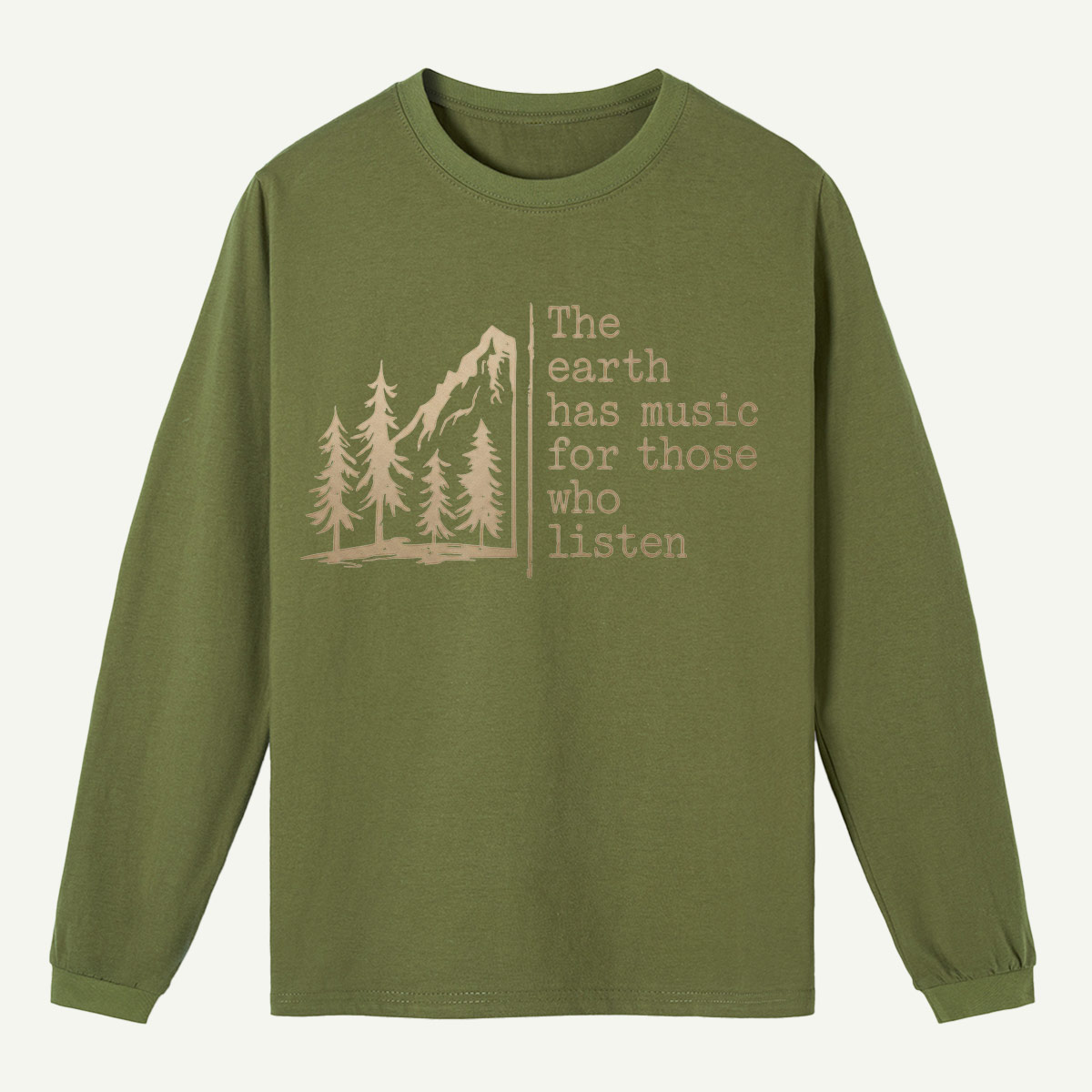 The Earth Has Music Long Sleeve T-Shirt