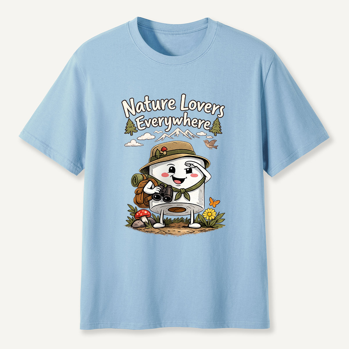 Nature Lovers Everywhere Hiking Dog T-Shirt