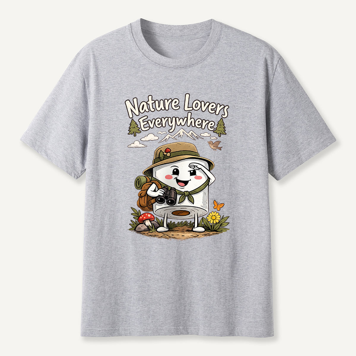 Nature Lovers Everywhere Hiking Dog T-Shirt