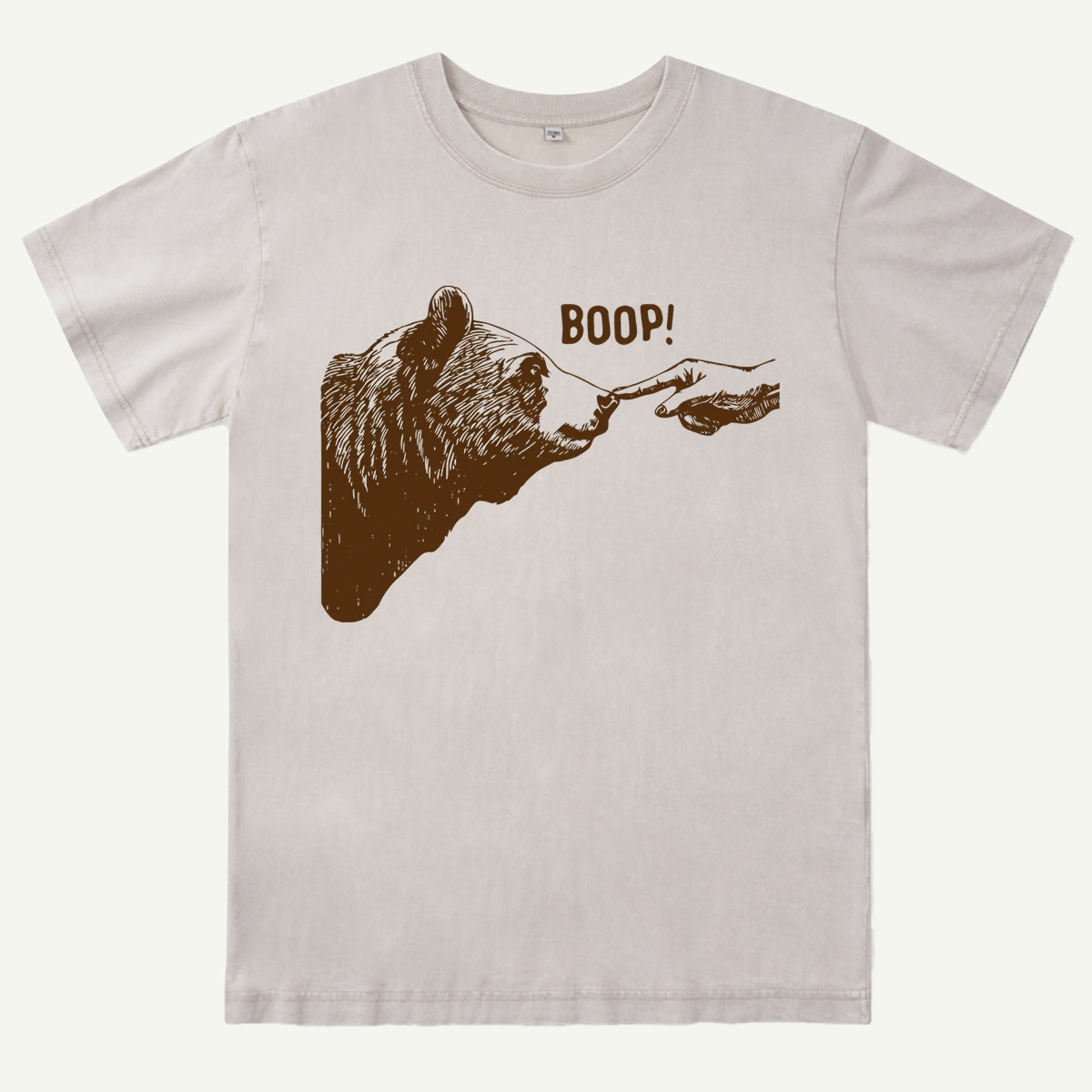 Boop Bear Nose Washed T-Shirt