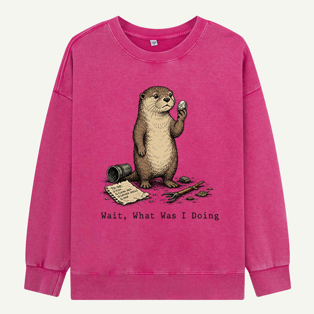 Wait… What Was I Doing Again Washed Sweatshirts