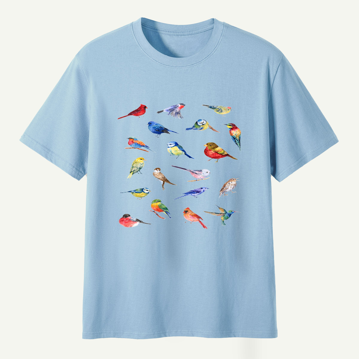 Watercolor Songbirds Collection T-Shirt