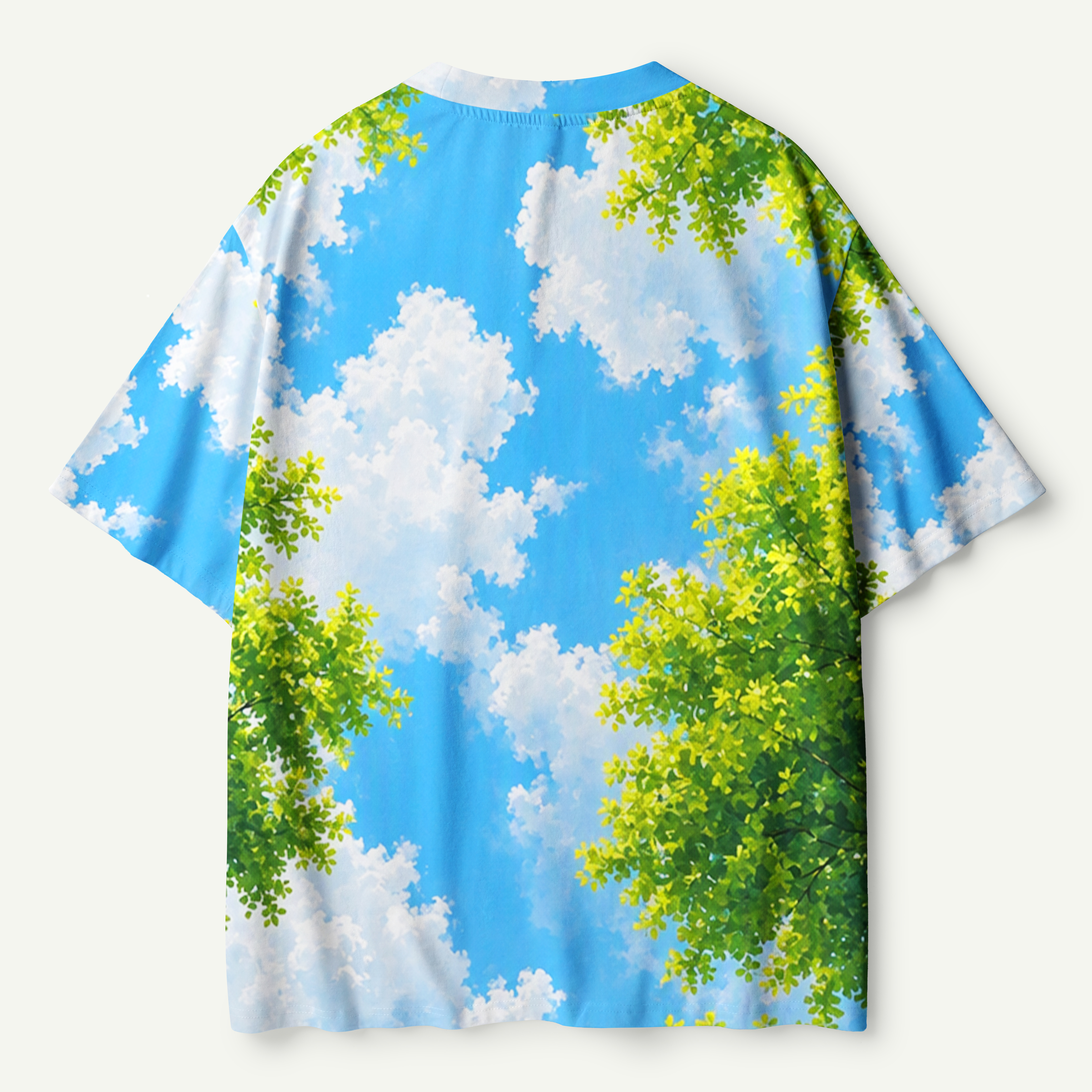 Blue Sky Through The Trees Premium Pure Cotton Tee