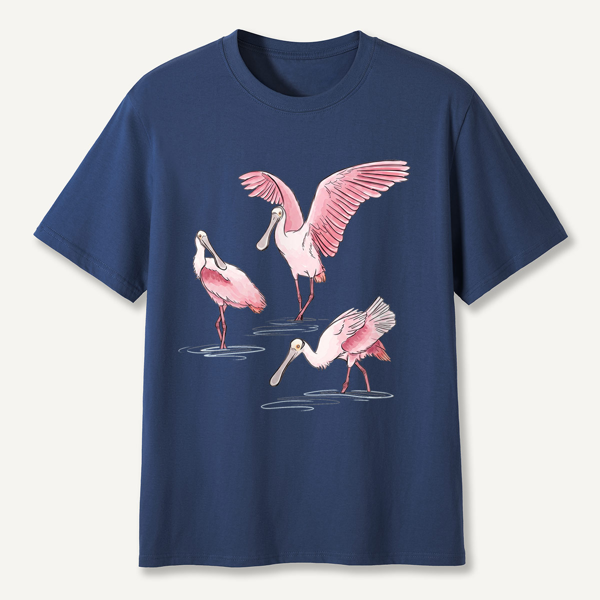 Roseate Spoonbill Bird T-Shirt