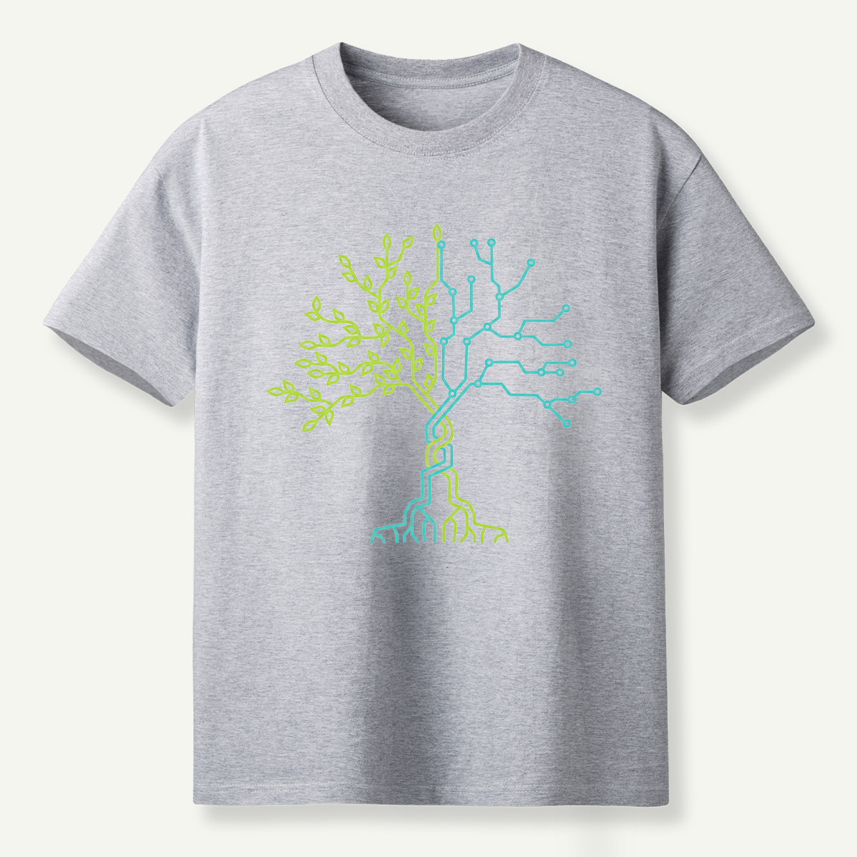Half Alive Half Bare Tree T-Shirt
