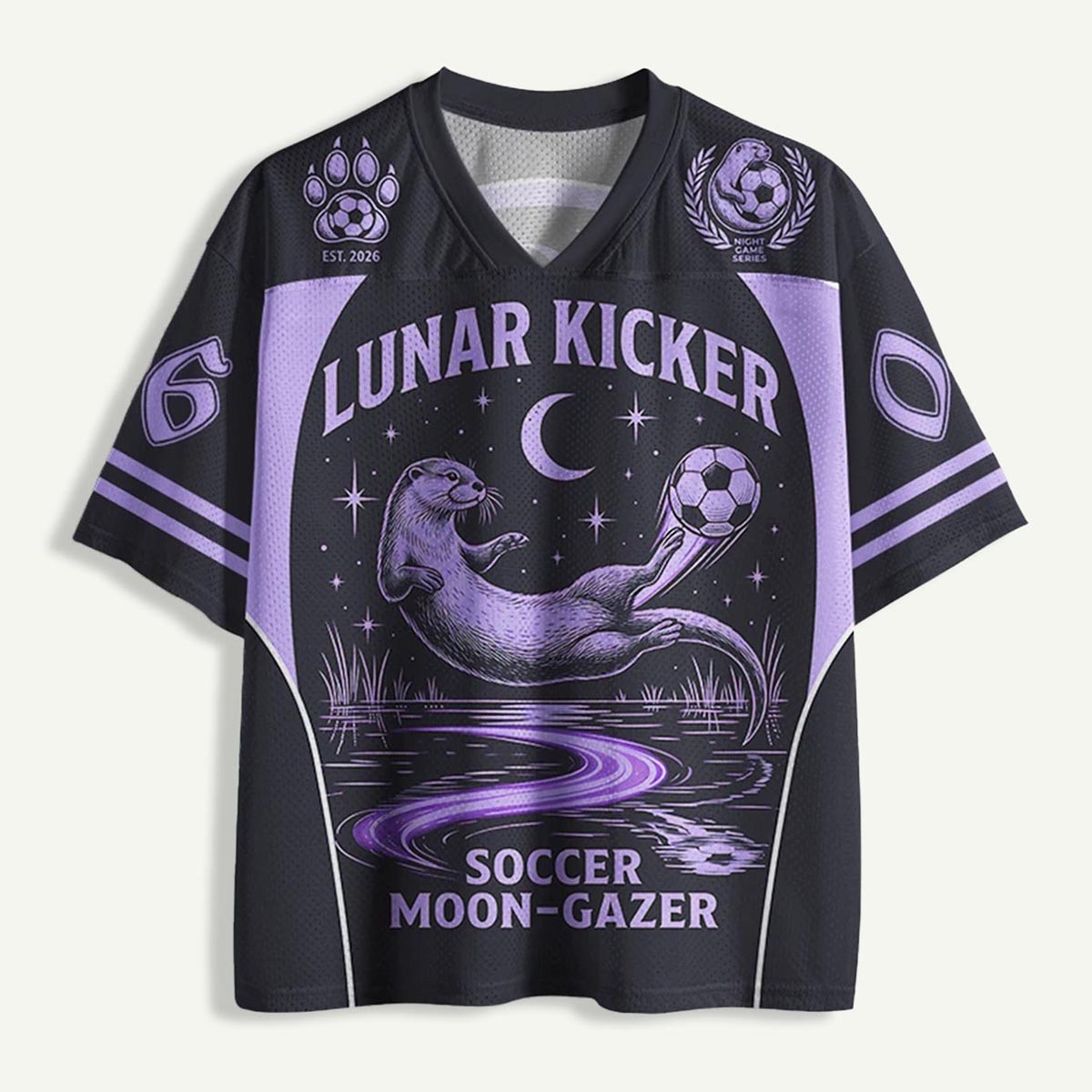Lunar Kicker Otter Soccer Mesh Jersey