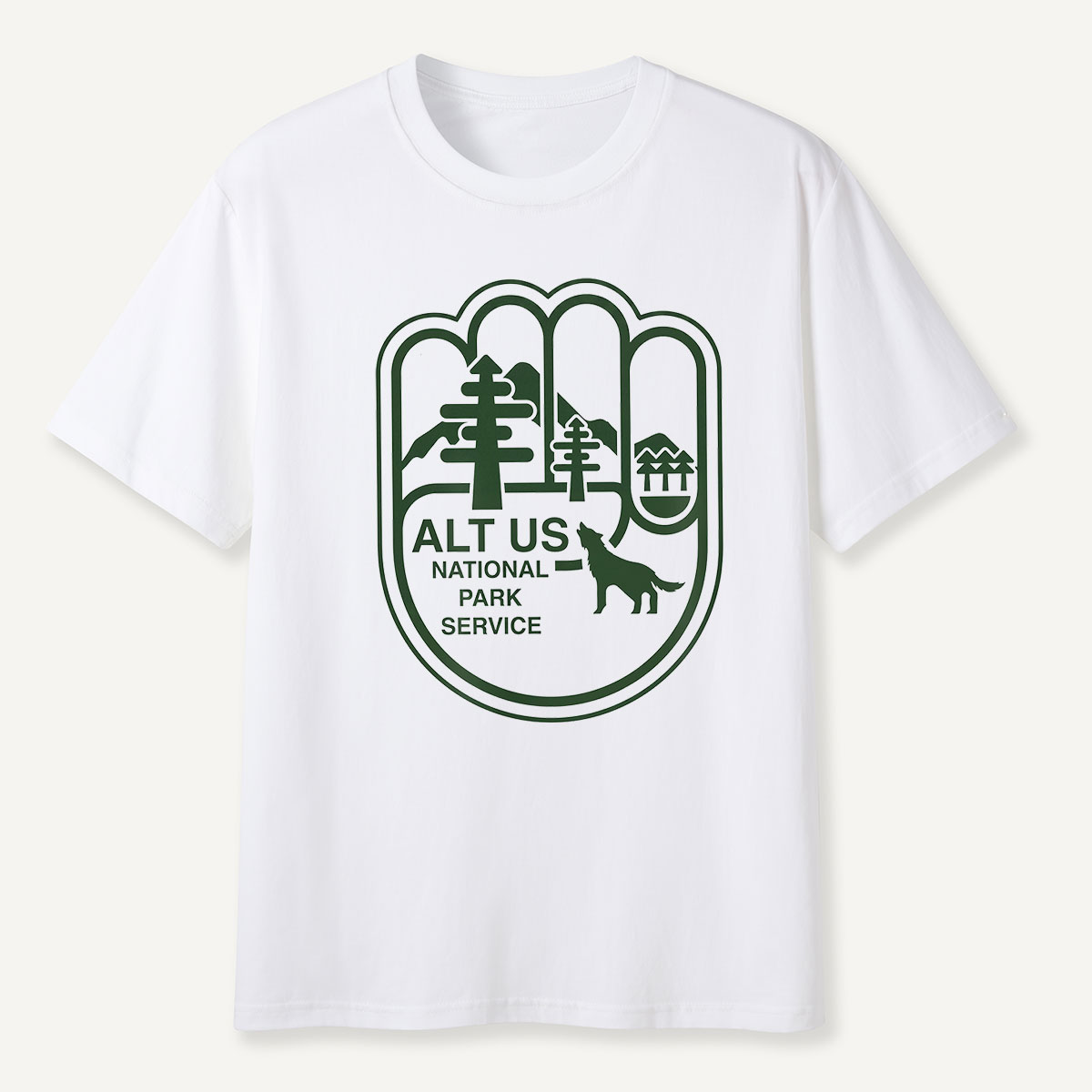 Alt US National Park Service Hand Emblem T-Shirt