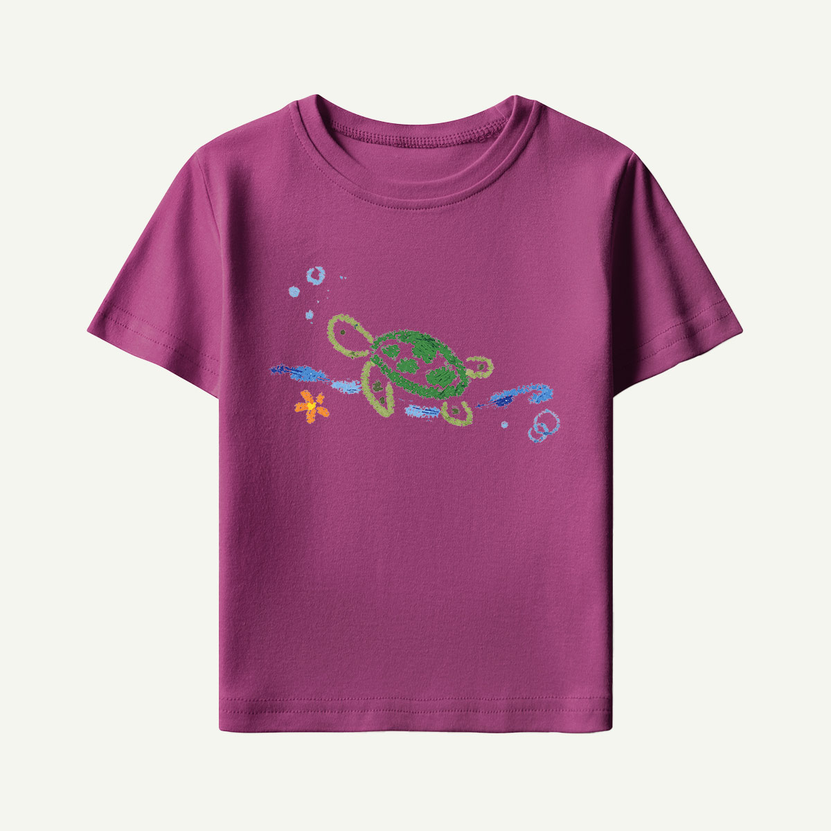 Sea Turtle Ocean Swim Kids T-Shirt