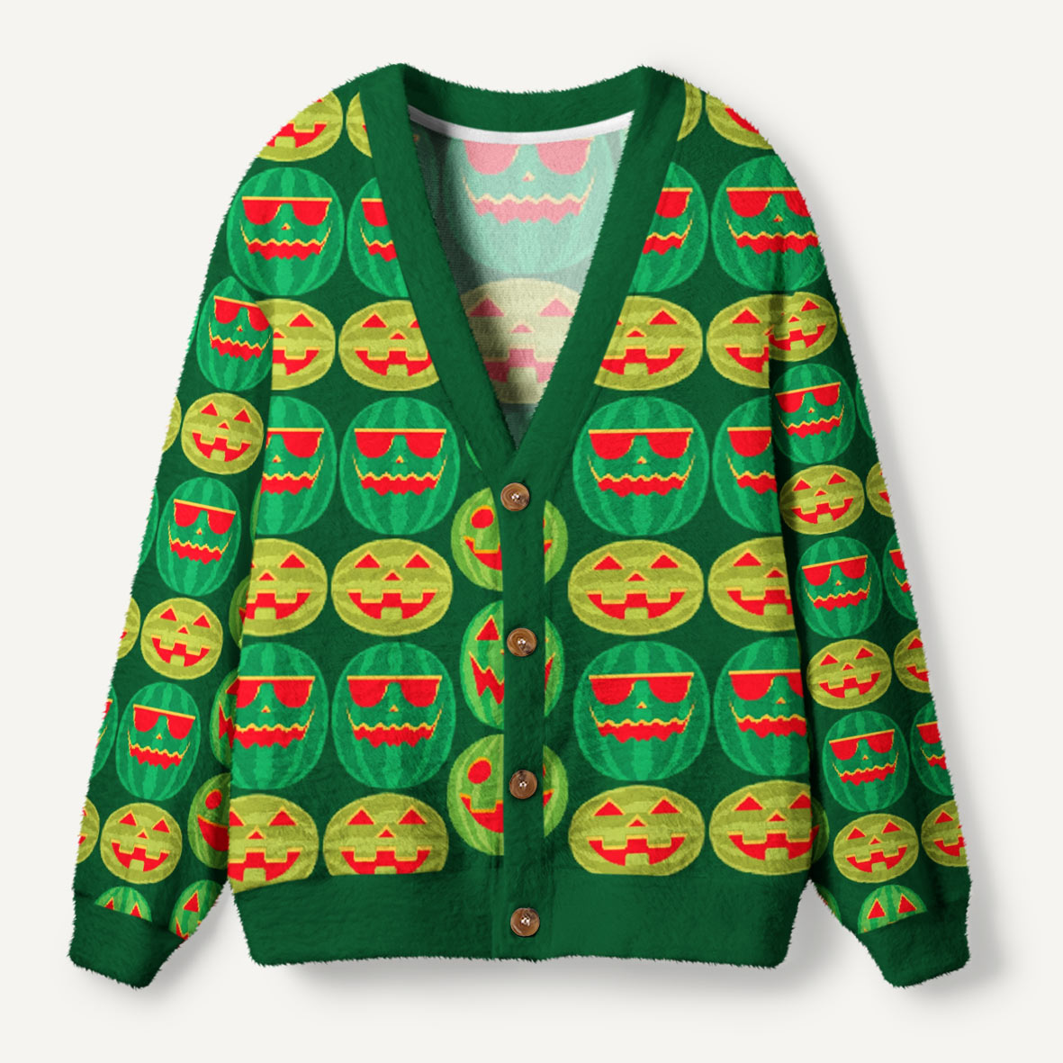 Melon Mischief Parade Ugly Cardigan Sweaters
