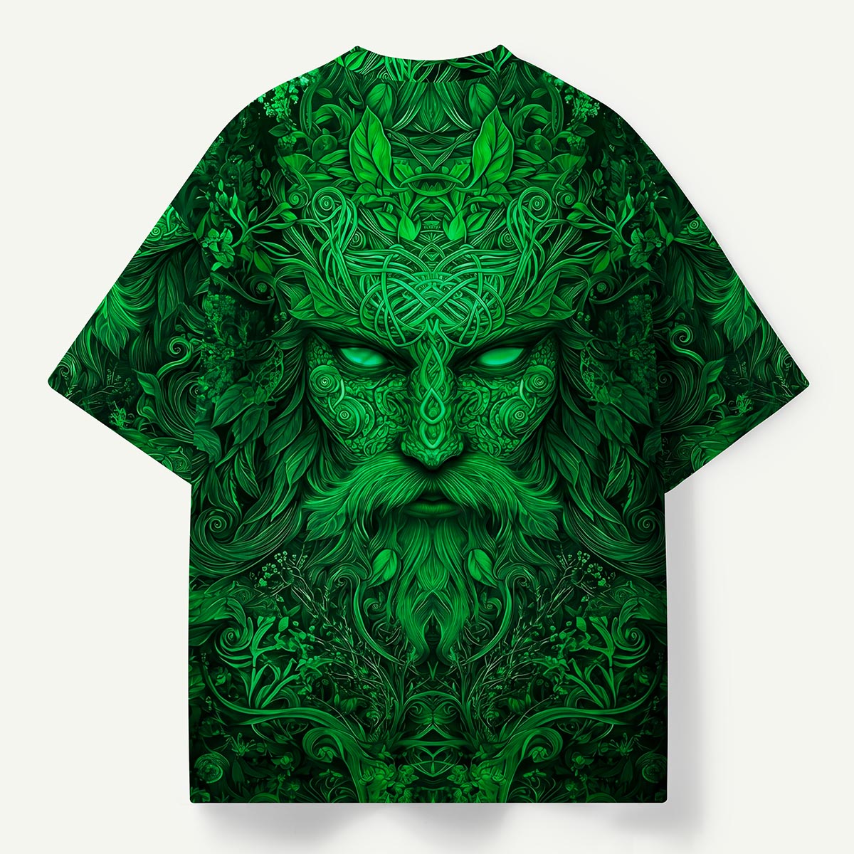 Emerald Forest Guardian Eco All-Over Print T-Shirt