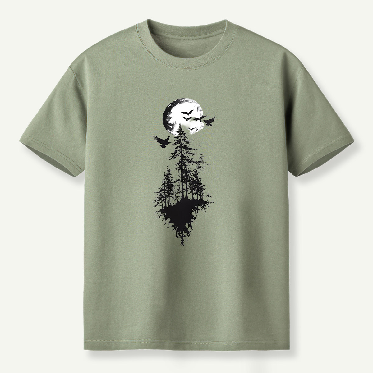Infinite Mountain Forest Path T-Shirt
