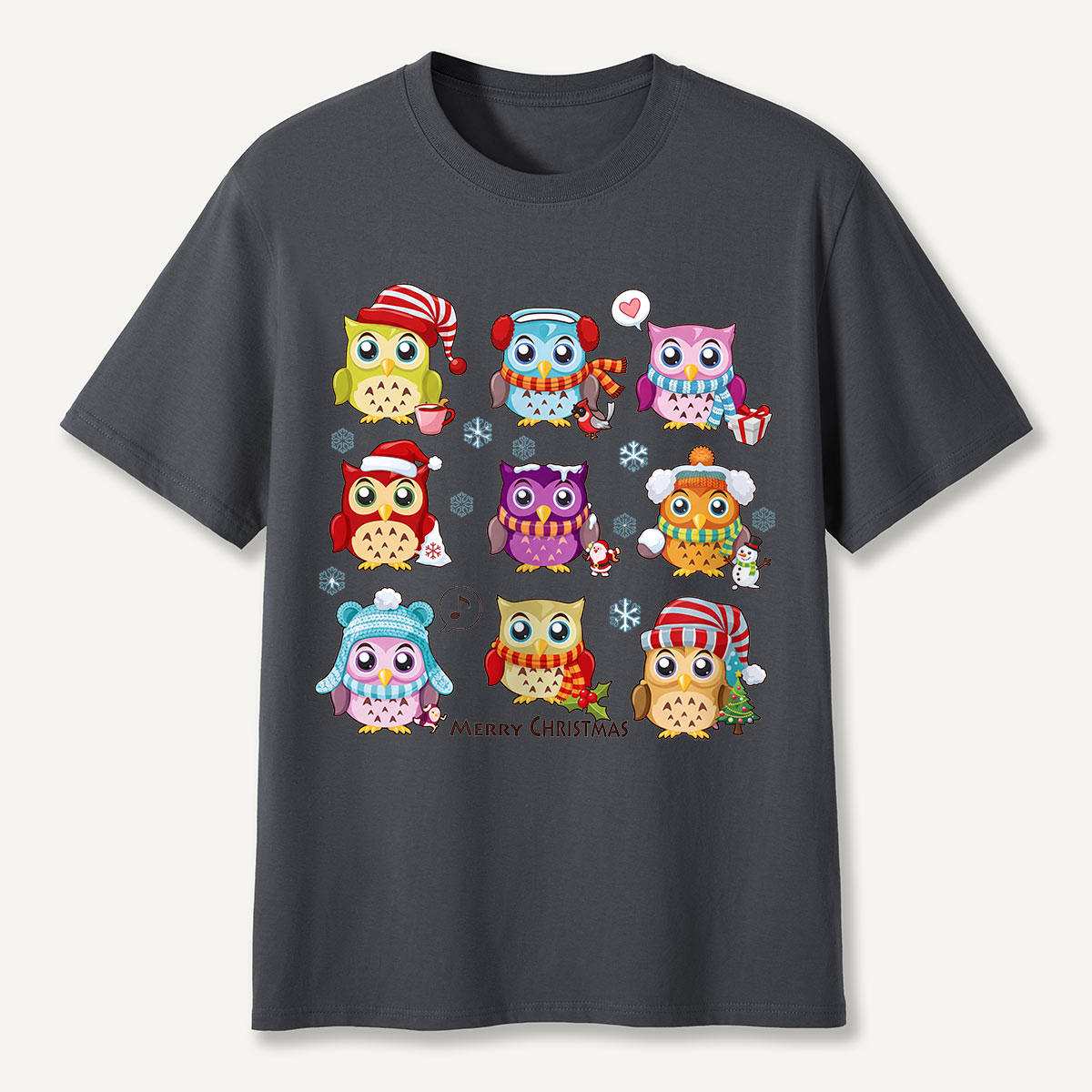 Christmas Owl Squad T-Shirt