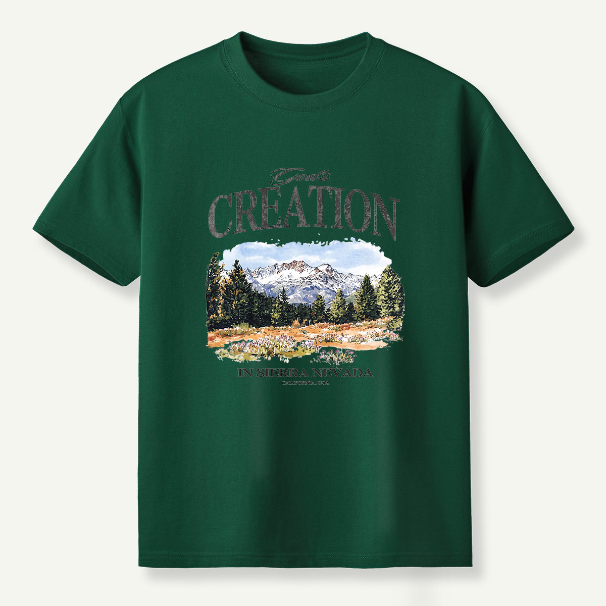 Recreation In Natural Wildlands Mountain Meadow T-Shirt