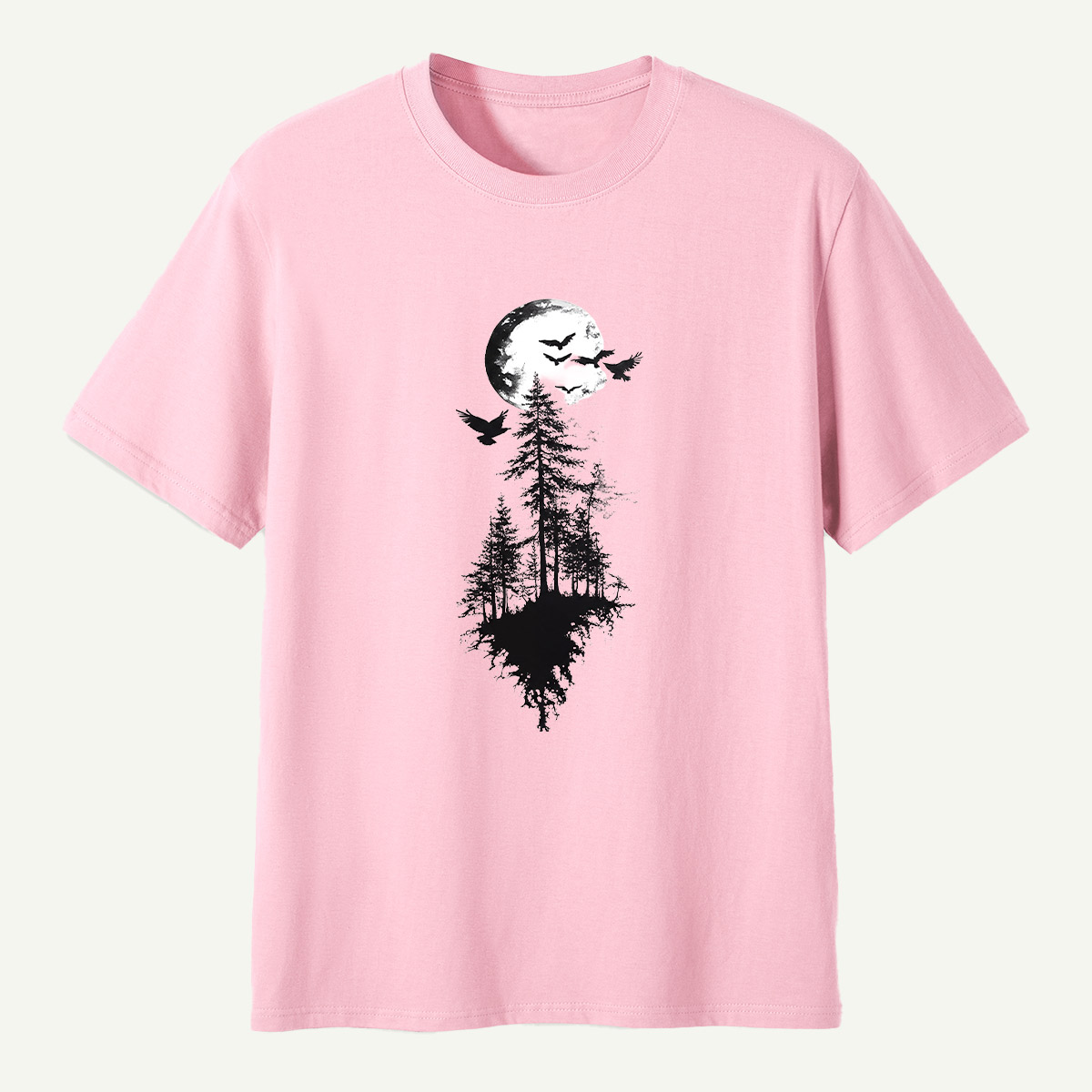 Infinite Mountain Forest Path T-Shirt