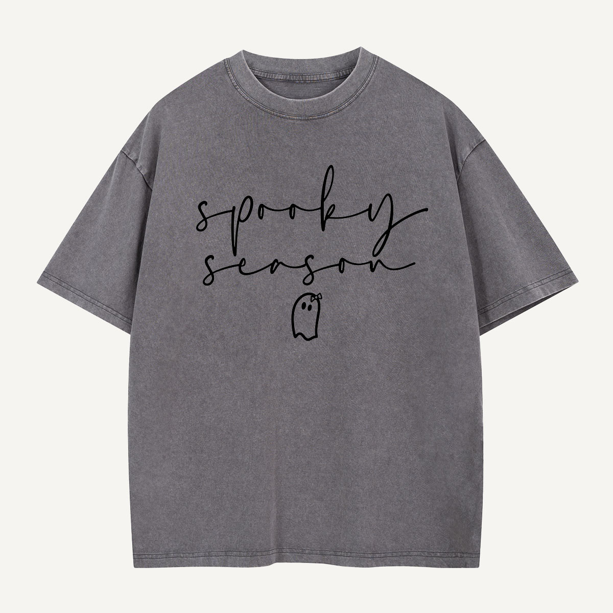 Spooky Season Has Arrived Washed T-Shirt