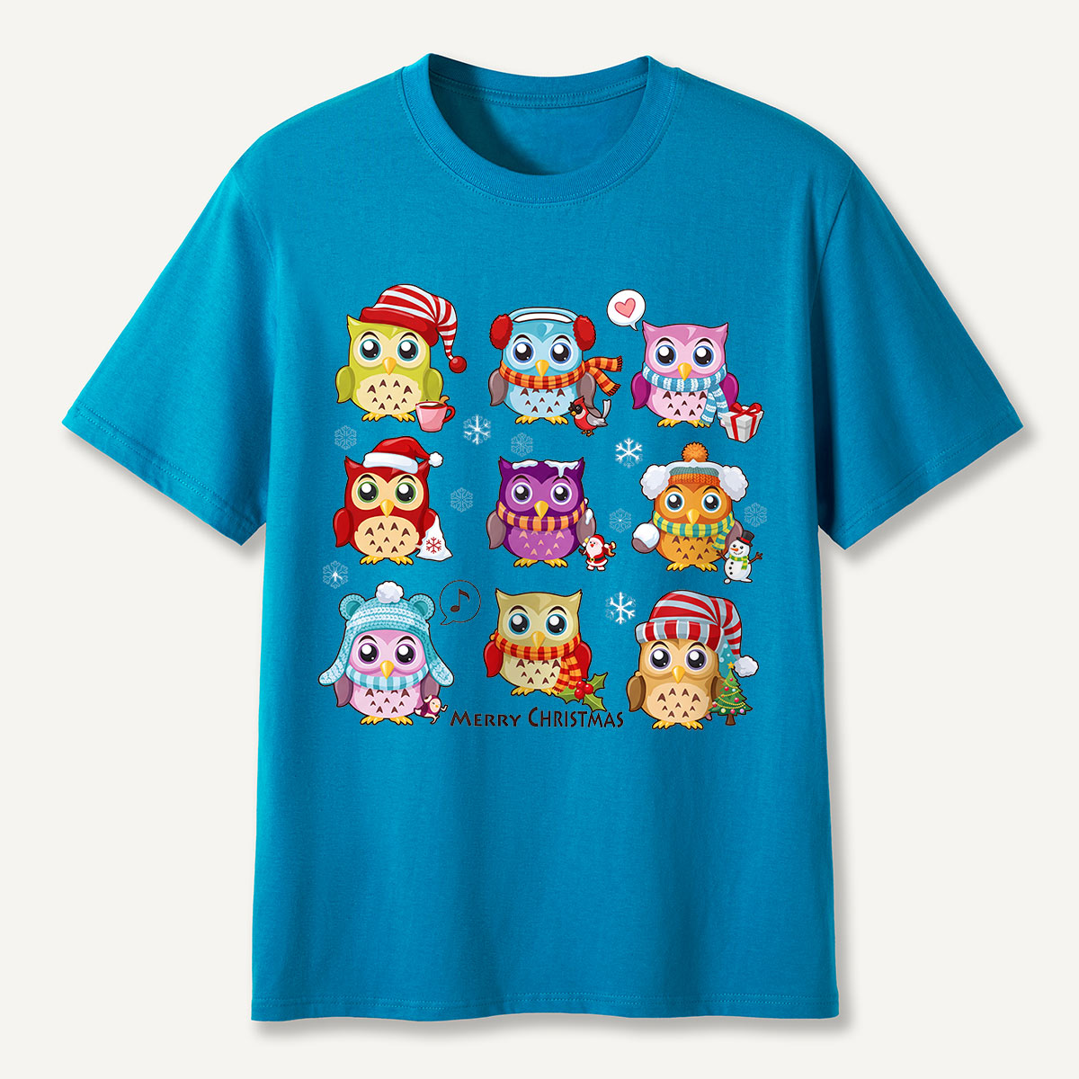 Christmas Owl Squad T-Shirt