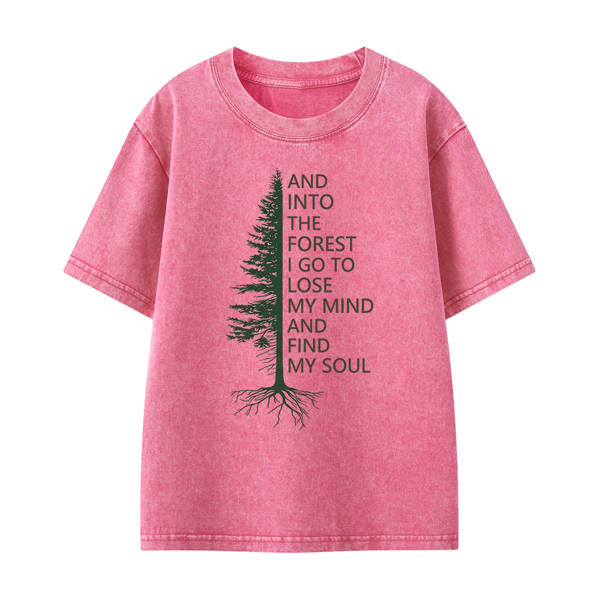 Into the Woods Kids Washed T-Shirt