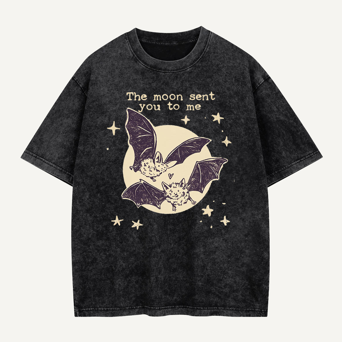 The Moon Sent You to Me Washed T-Shirt