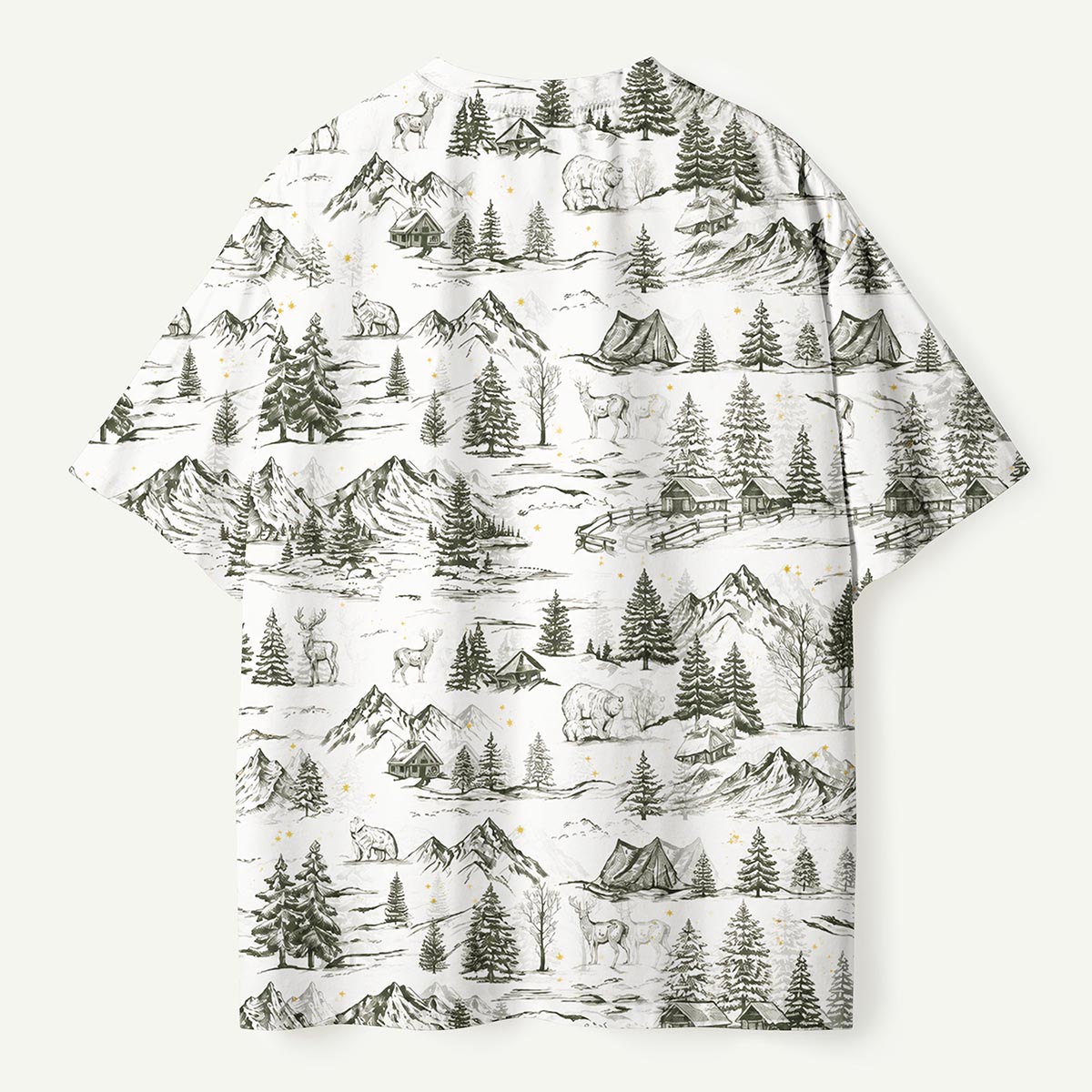 Snowy Alpine Escape Premium Eco Tee