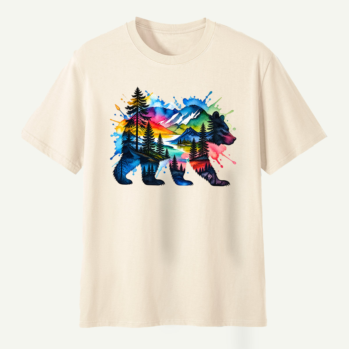 Colorful Bear Mountain Wilderness T-Shirt