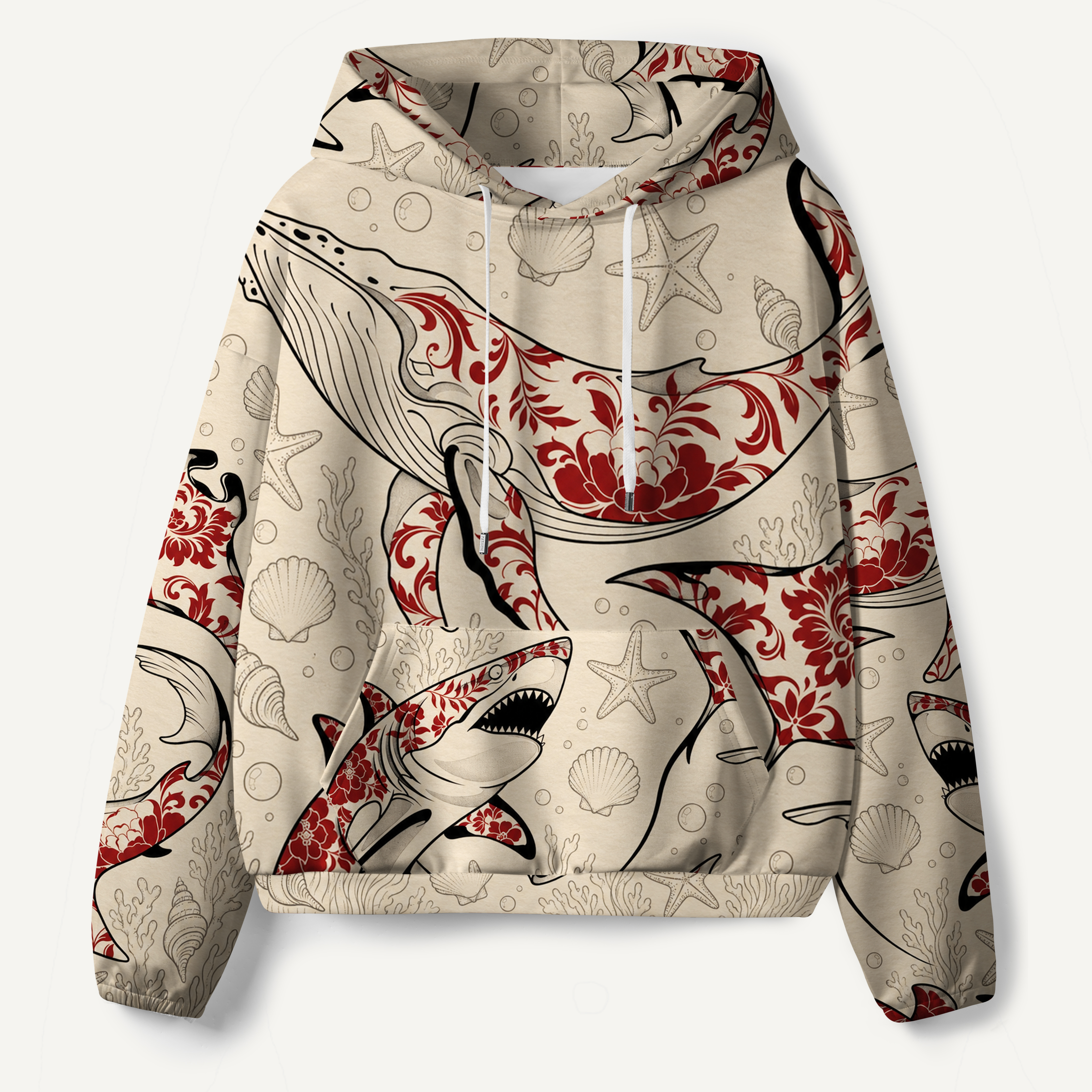 Celestial Koi Fish Garden All-over Printed Hoodie
