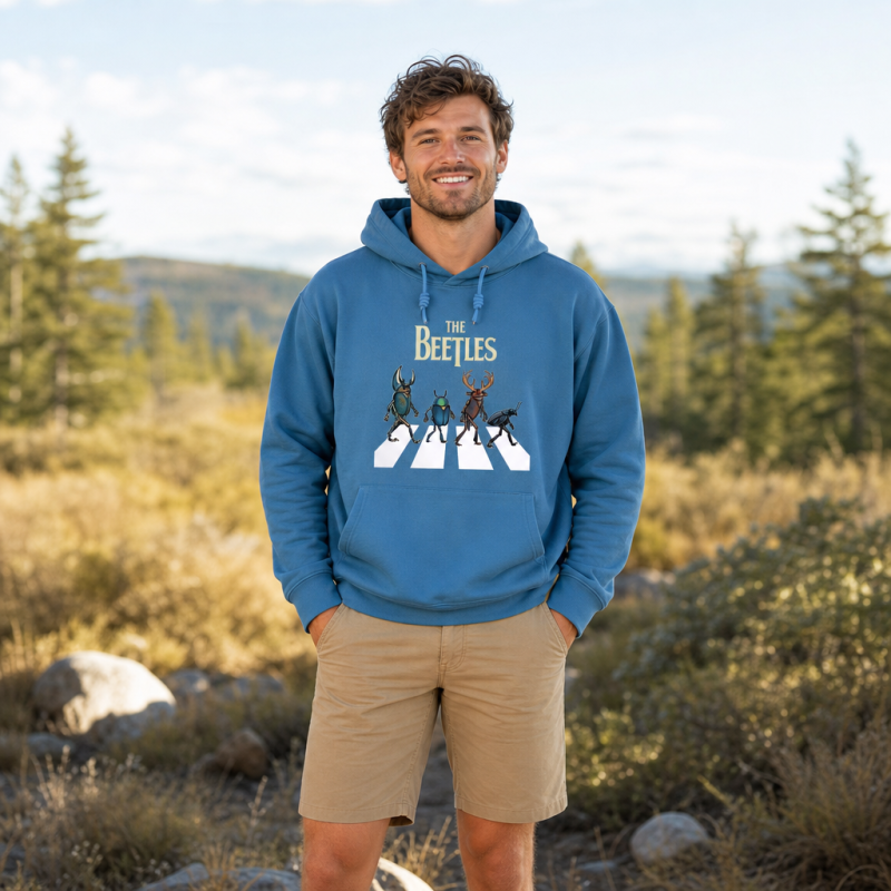 The Beetles Funny Insect Band  Hoodie