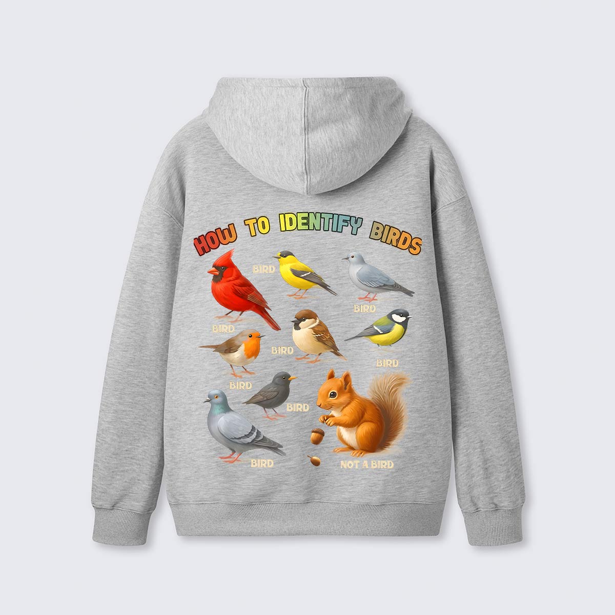How to Identify Birds Hoodie