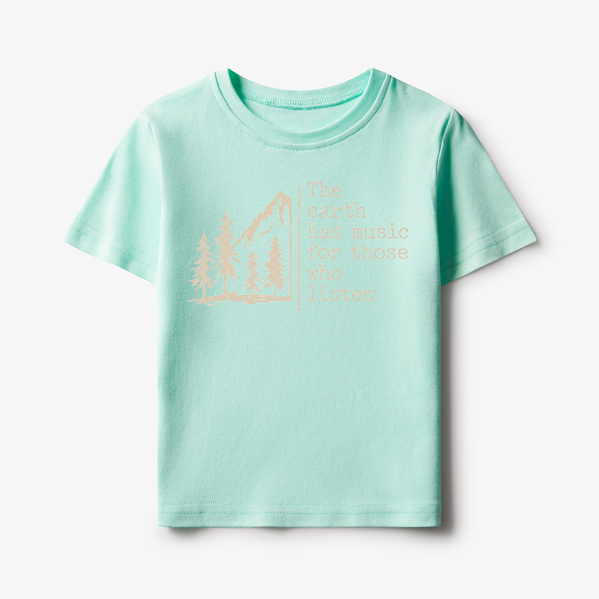 The Earth Has Music Kids T-Shirt