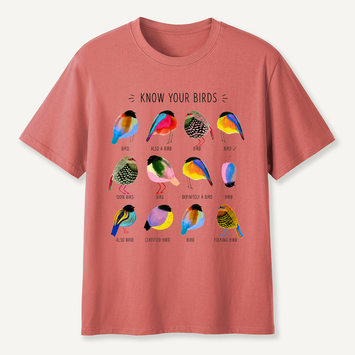 Colorful Bird Guide T-Shirt