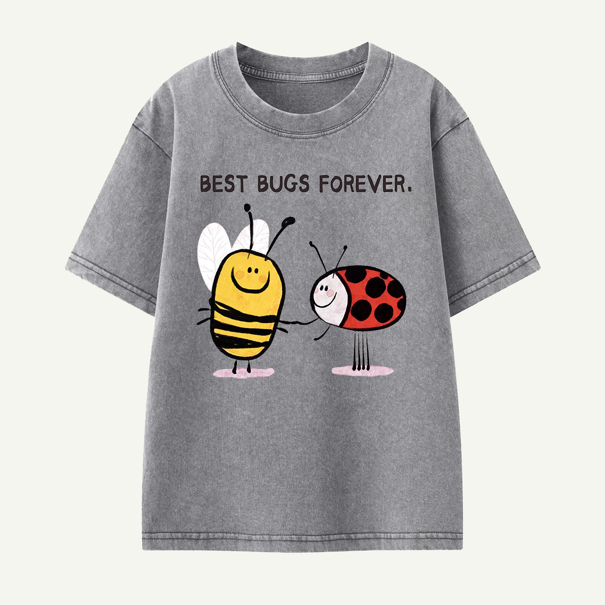 MDWTMMNA26081420 Kids Washed T-Shirt