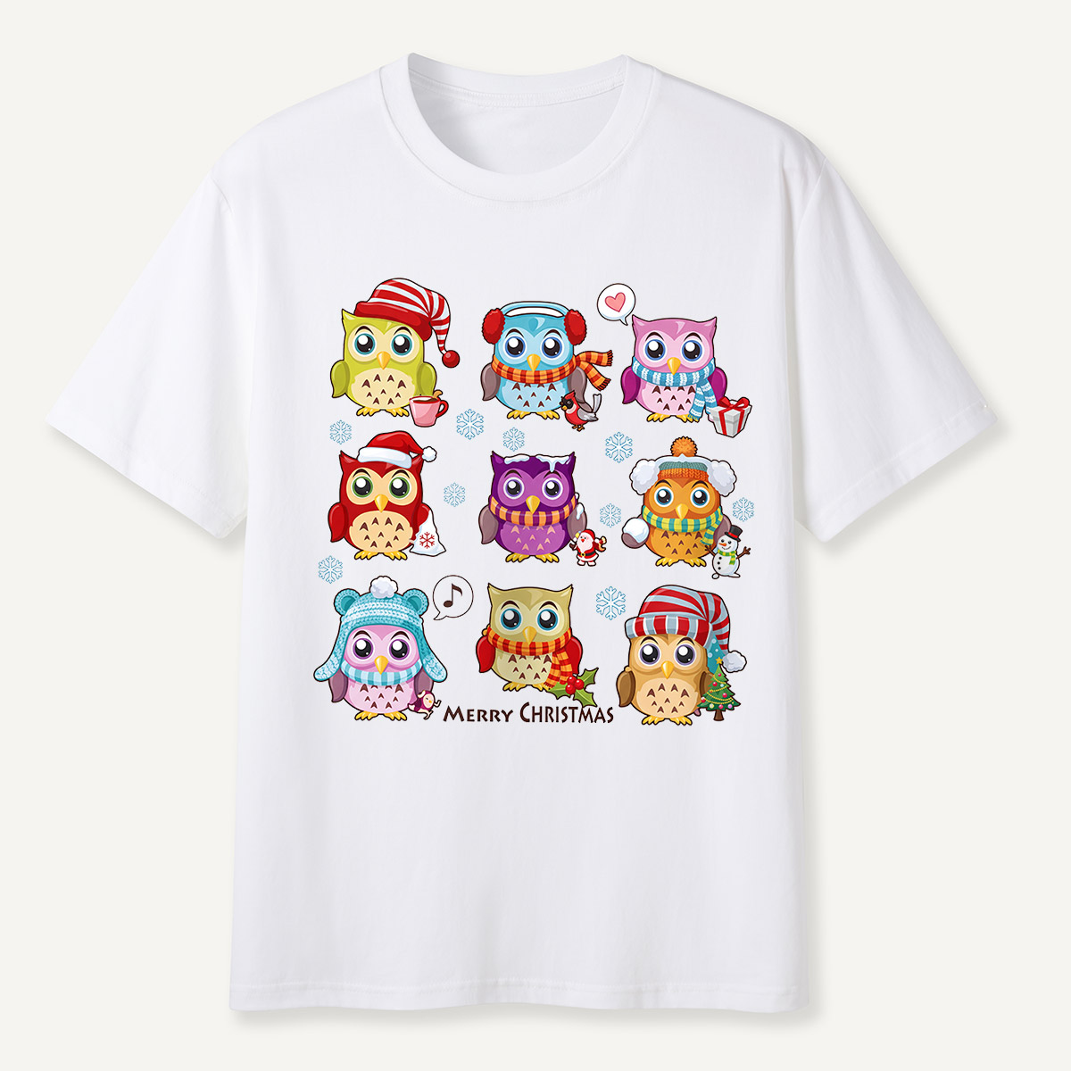 Christmas Owl Squad T-Shirt