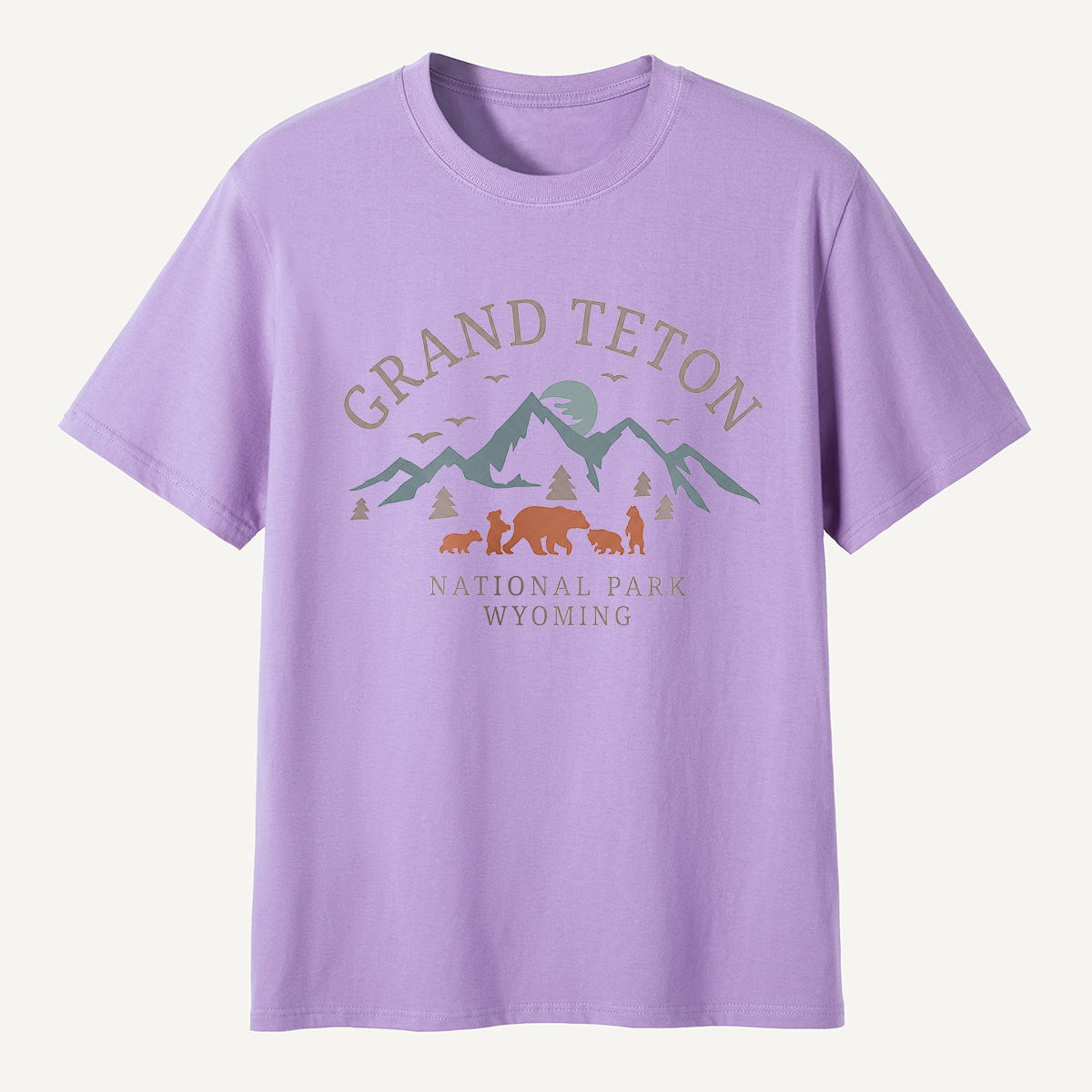Grand Te ton National Park Wildlife Scene T-Shirt