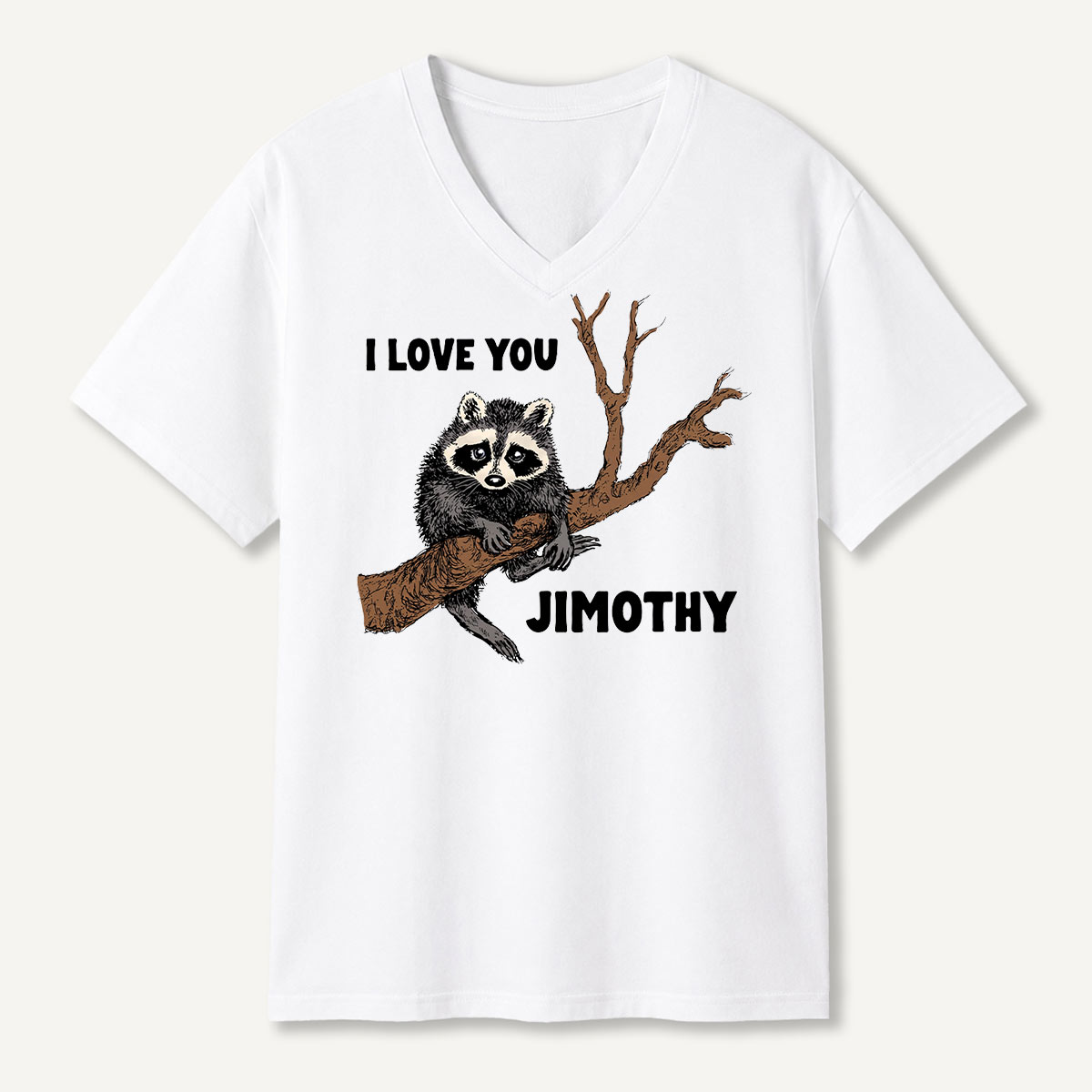 I Love You Jimothy Crow V-neck T-Shirt