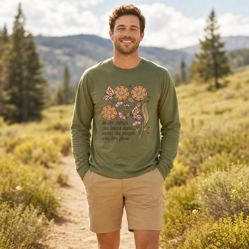 Carry Loved Memories Long Sleeve T-Shirt