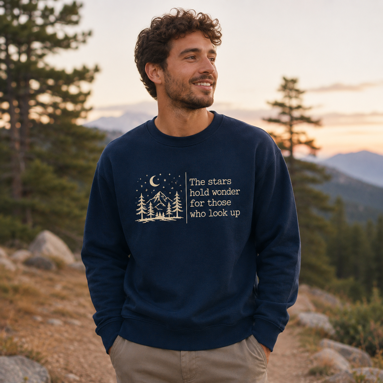 The Stars Hold Wonder For Those Who Look Up Sweatshirts
