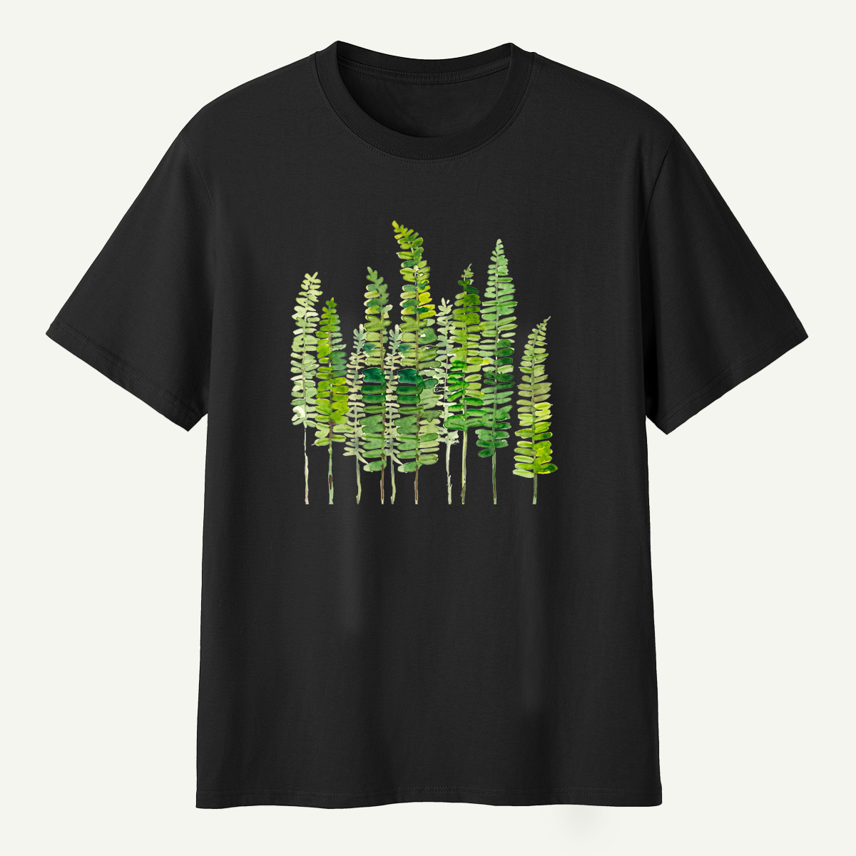 Watercolor Evergreen Forest Collection T-Shirt